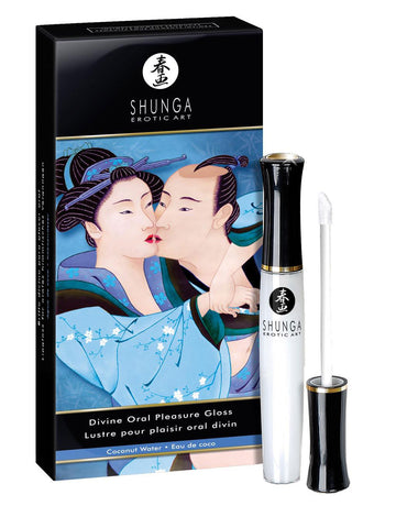 Shunga Divine Oral Pleasure Gloss - Coconut